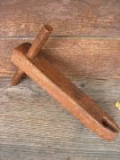 antique rope bed key wooden