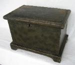 Miniature paint & smoke decorated blanket box 