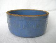 blue & white salt glaze bowl